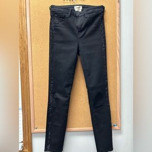 L’Agence size 25 skinny Jean with Rhinestones